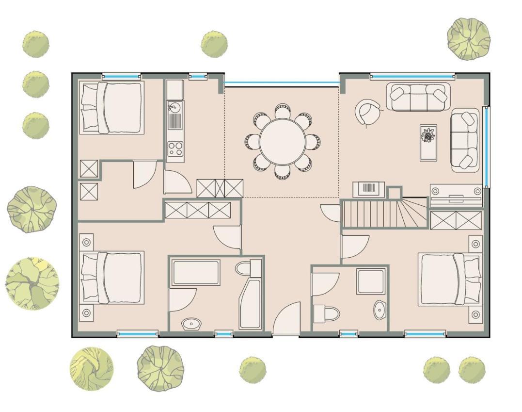 Villa Silbermoewe Trent Ngoại thất bức ảnh